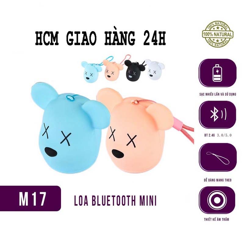 Loa Bluetooth Mini BEARBRICK Loa Bluetooth Loa Không Dây Nhiều Màu Dễ Thương
