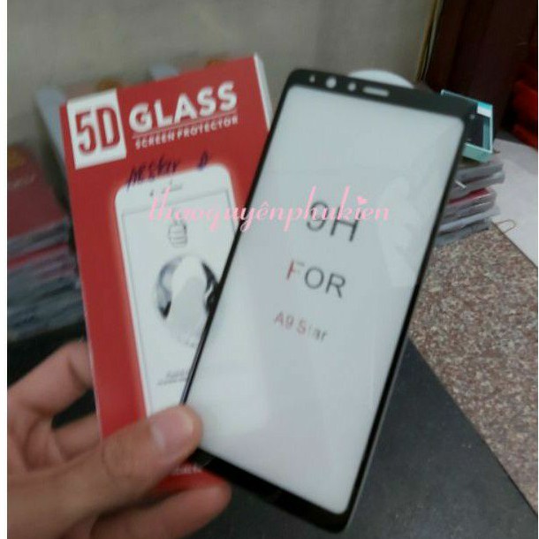 Dán Kính Cường Lực 5D xịn full Màn Hình samsung A8 star/A9 star