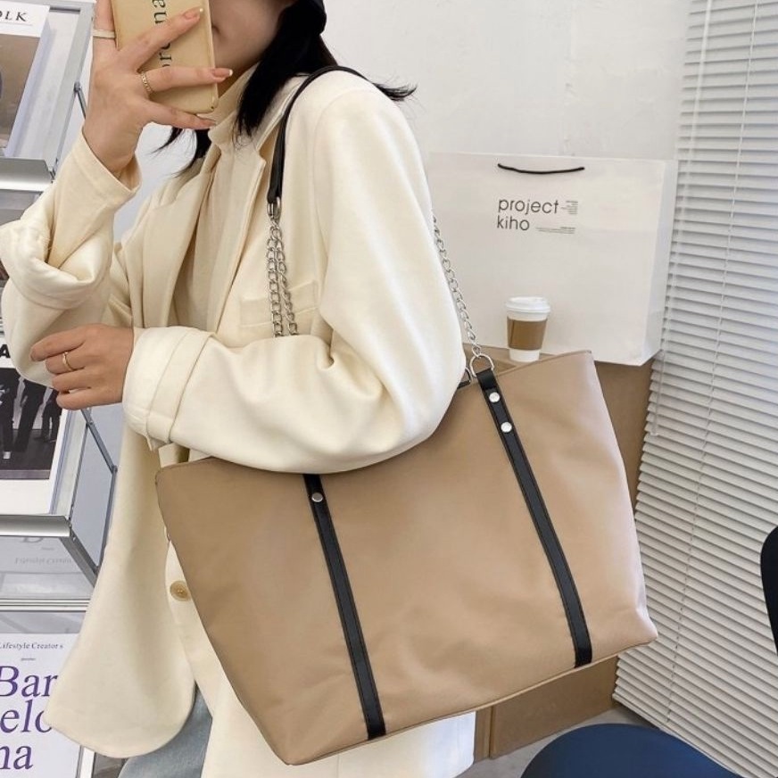 Túi đeo vai to cá tính túi xách công sở vừa a4 vải oxford thời trang