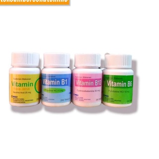 Bao Da Máy Tính Bảng Vitamin C 25mg / B1 5 mg / B6 10 mg / B12 50 mg 250
