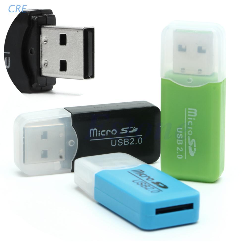 1 Đầu Đọc Thẻ Nhớ Tốc Độ Cao USB 2.0 Micro SD TF T-Flash Drive Fr 16G 32G