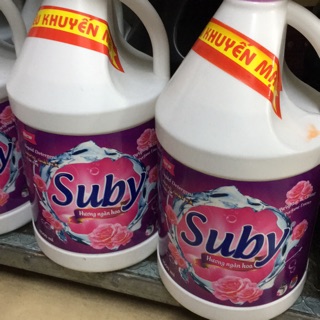 Nước giặt xả 2 in 1 Suby