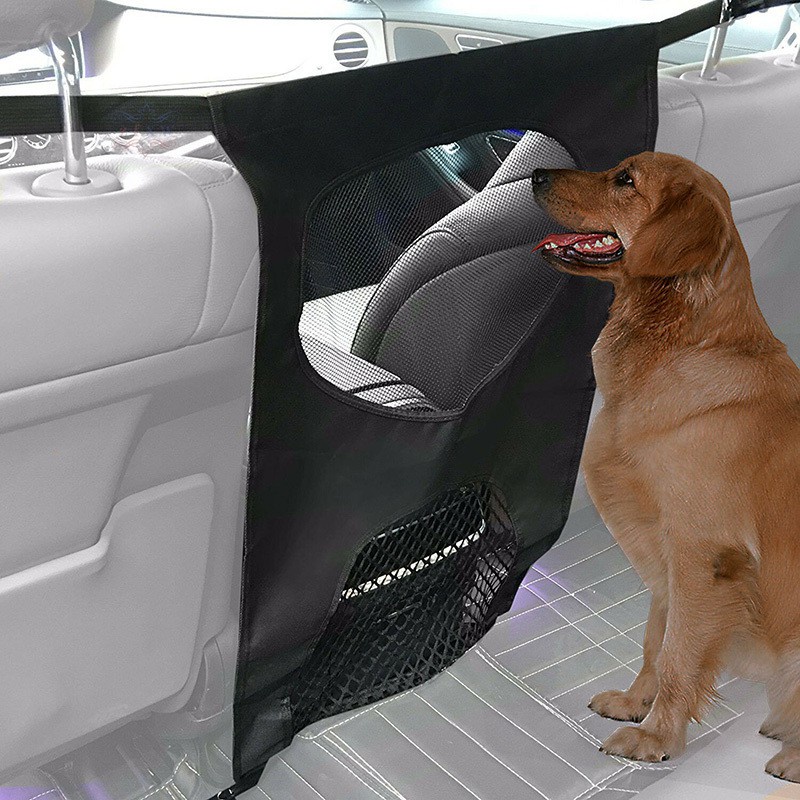 ZF Pet Automotive Supplies Back Seat Pet Dog Car Fence Barrier Isolation Protective Fence  @VN