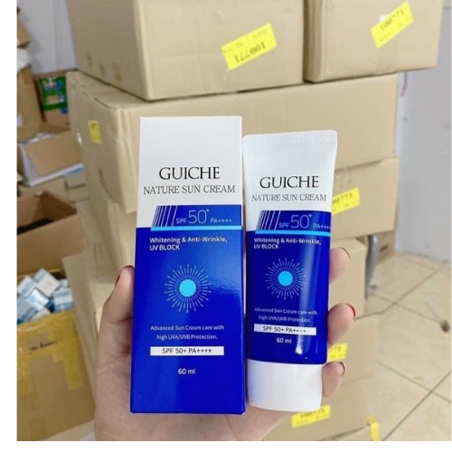 Kem Chống Nắng GUICHE NATURE SUN CREAM😉kem dưỡng da bảo vệ da dưới ánh nắng mặt trời😉 | BigBuy360 - bigbuy360.vn