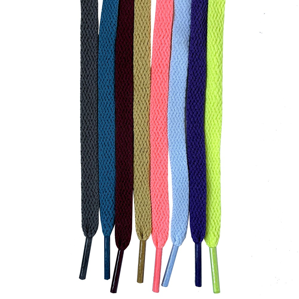 Dây Giày Thể Thao Chất Liệu Polyester Bản Rộng 8Mm Dài 100-180Cm