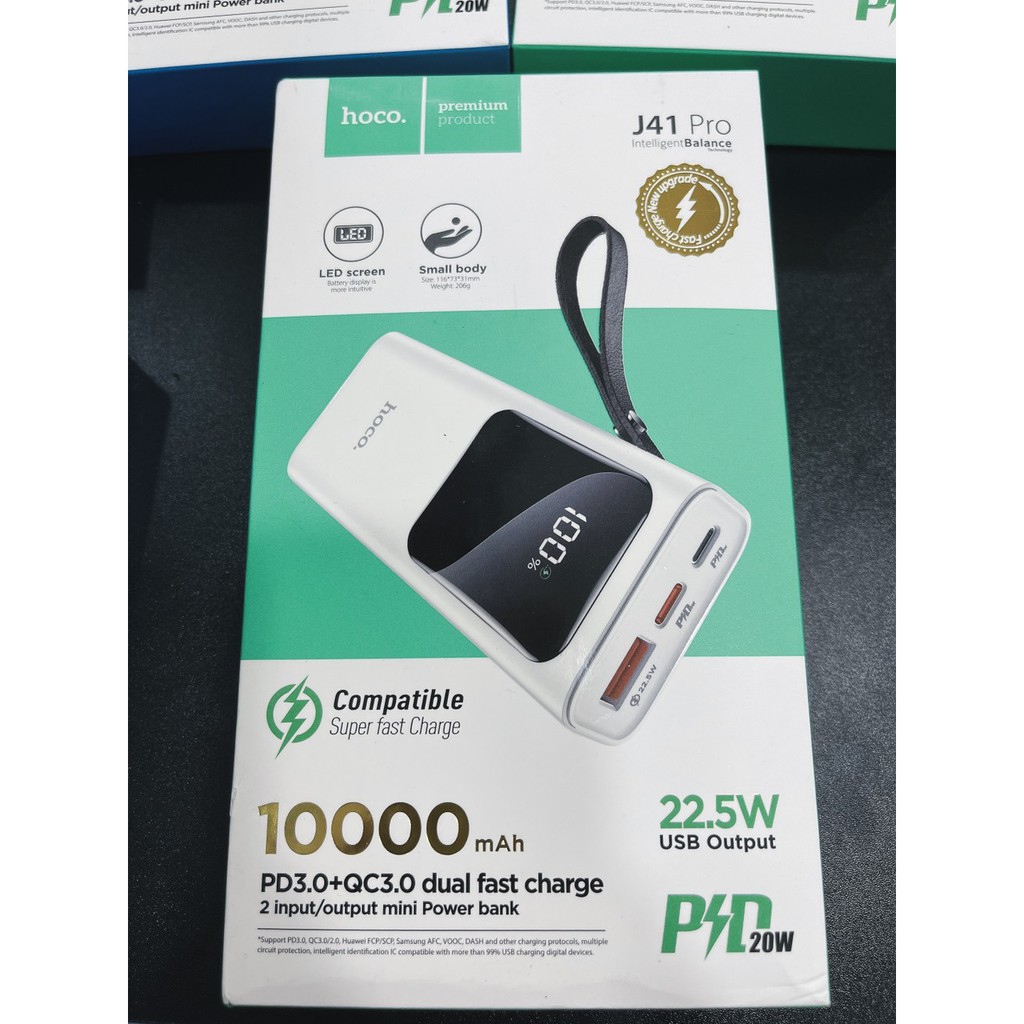 SẠC DỰ PHÒNG HOCO J41PRO MẪU MỚI DUNG LƯỢNG 10000MAH