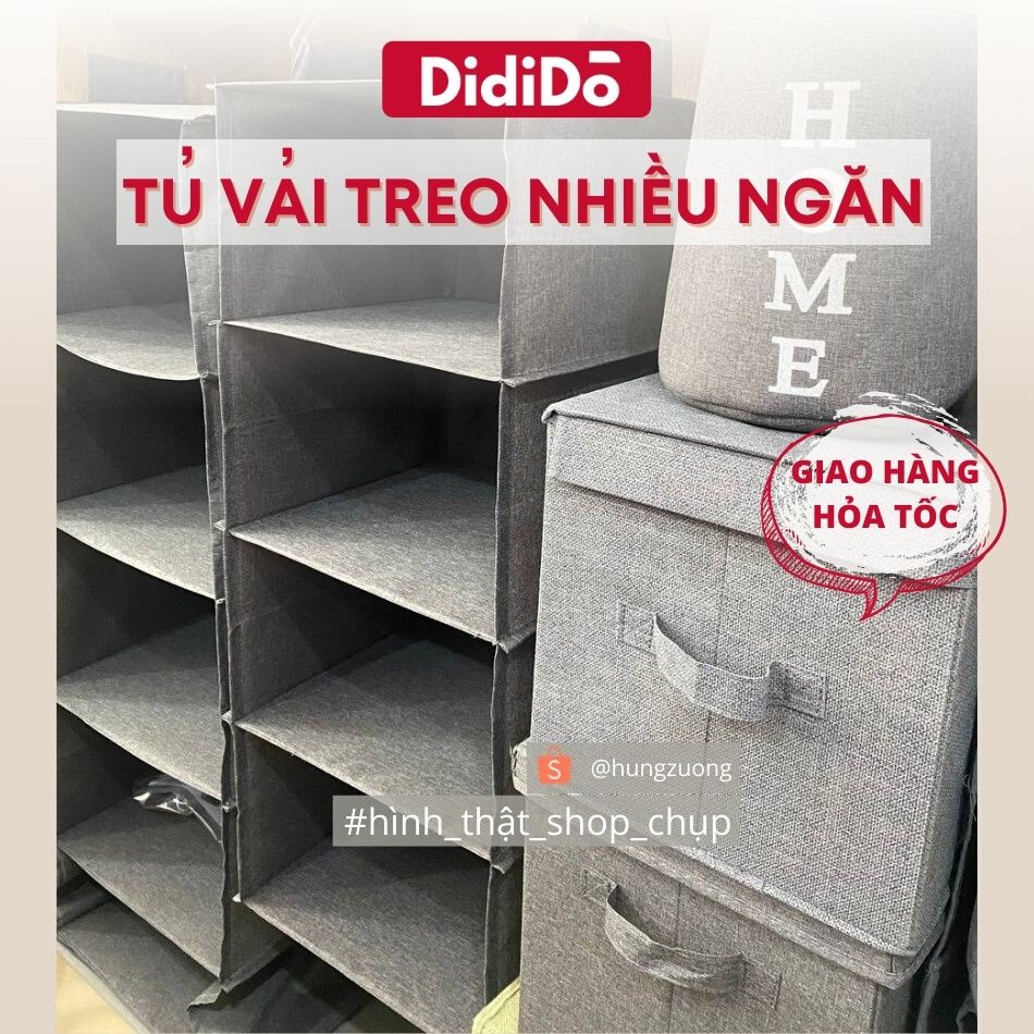 Tủ Vải Treo nhiều ngăn