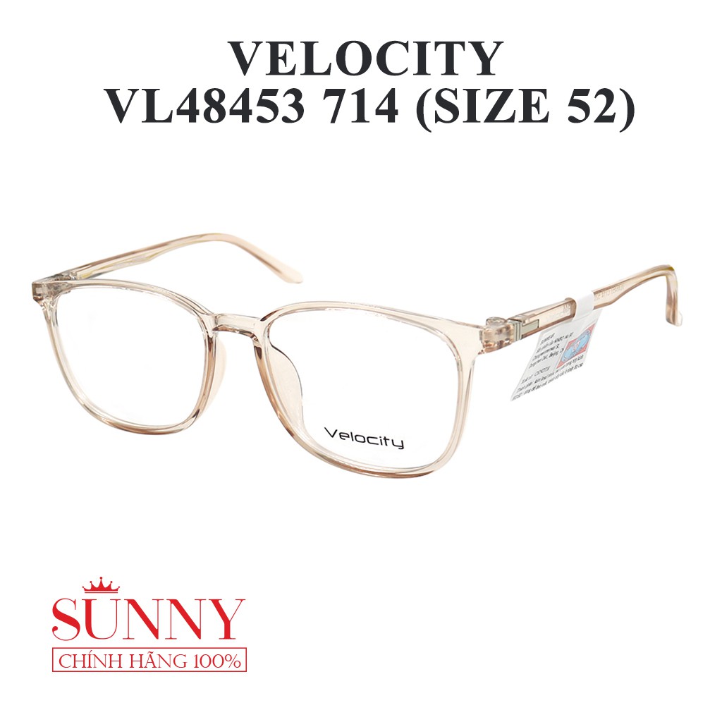 [Mã FASHIONMALLT4 giảm 15% tối đa 30K đơn 150k] VL48453 - Gọng kính Velocity chính hãng, bảo hành toàn quốc