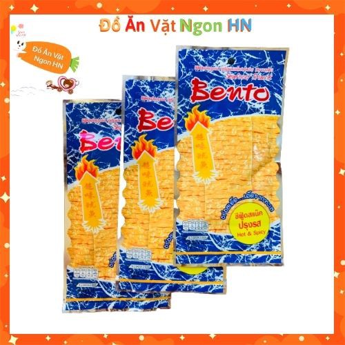Mực Bento Thái Lan 6g 2 Loại Xanh Và Đỏ Cay Và Cay Vừa, đồ ăn vặt cổng trường