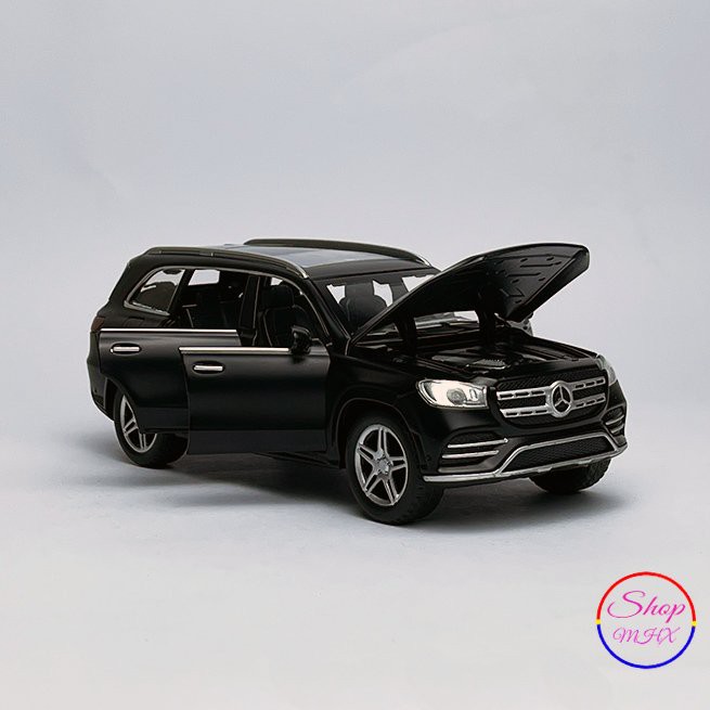 Xe đồ chơi mô hình sắt Mercedes-Benz GLS 580TẶNG KÈM BIỂN SỐ tỉ lệ 1:32 hãng Chimei