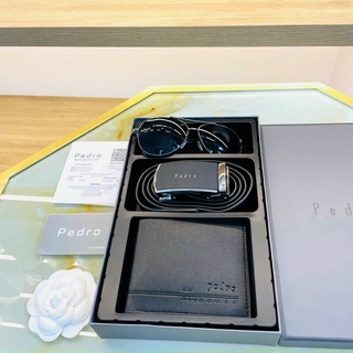 BỘ THẮT LƯNG + VÍ + KÍNH PEDRO