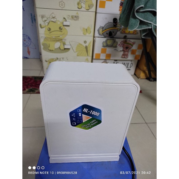 Bộ đổi nguồn cho máy xông hơi massage mặt nội địa nhật