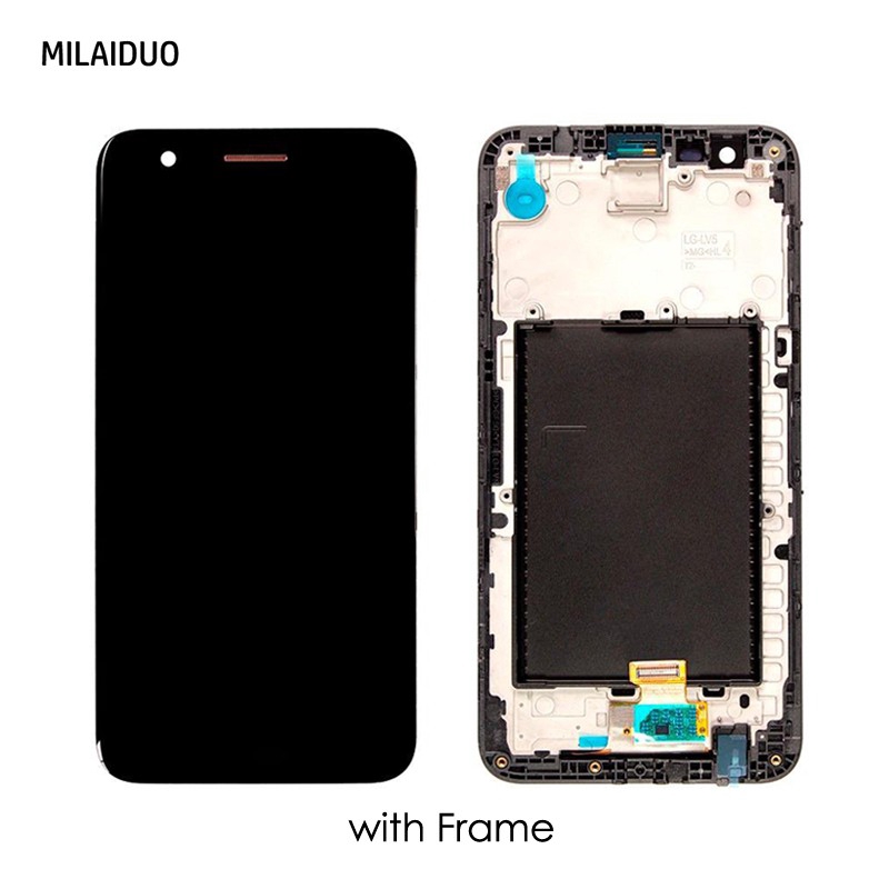 Màn hình cảm ứng số hóa lắp ráp thay thế màu đen cho LG K10 2017 K20 MS250 M250N M250E M250DS