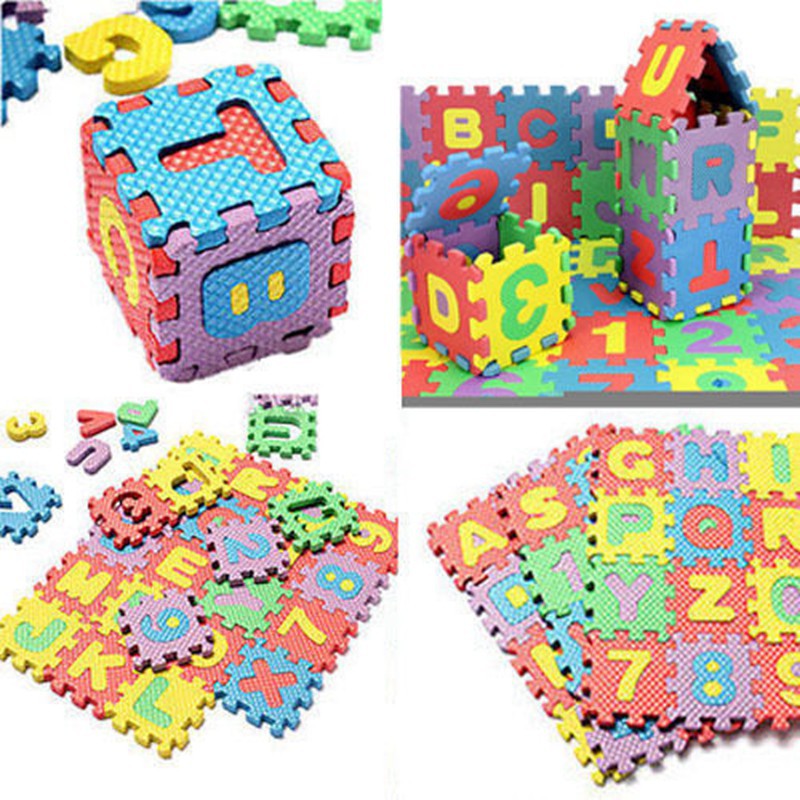 [Mã LIFETOYS1 giảm 30K đơn 99K] Set 36 tấm thảm xốp lắp ráp thú vị dành cho các bé