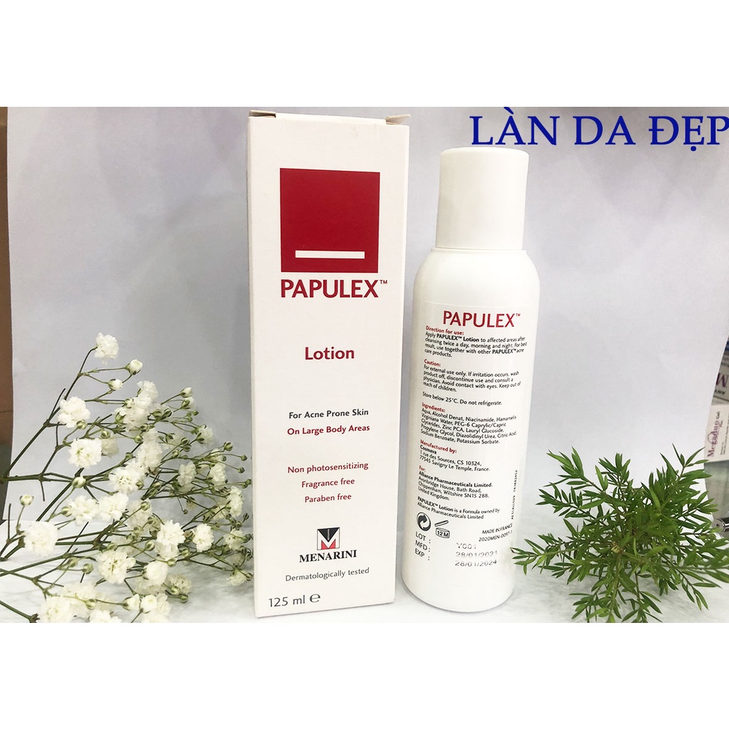 Kem dưỡng toàn thân Farmona Papulex Lotion chăm sóc da ngừa mụn body 125ml