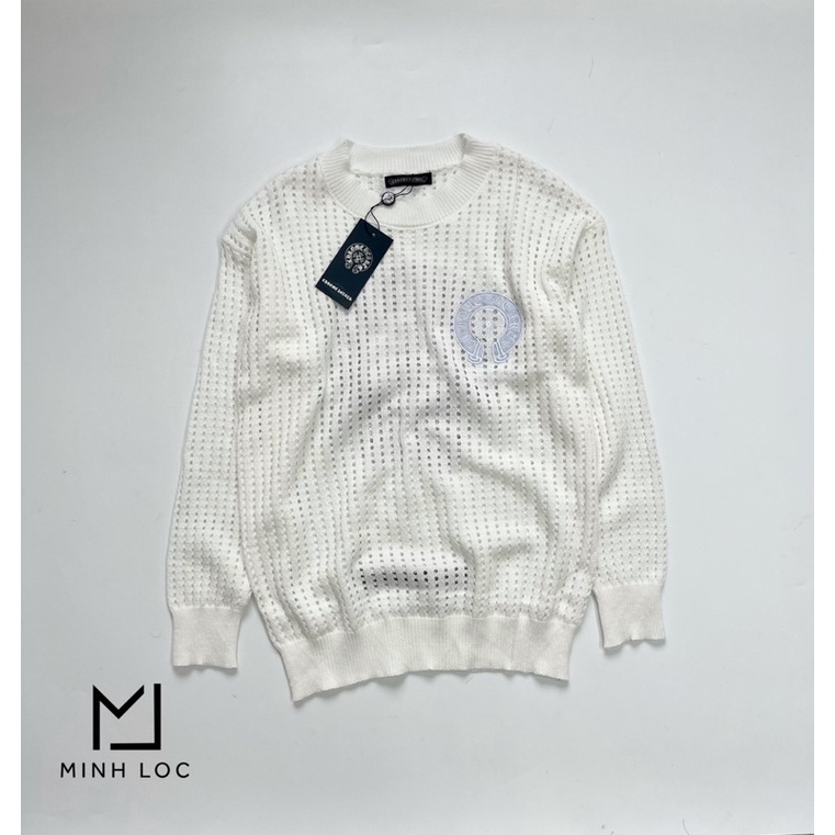 Áo Len Lưới 2 Màu Hồng , Trắng QC L1