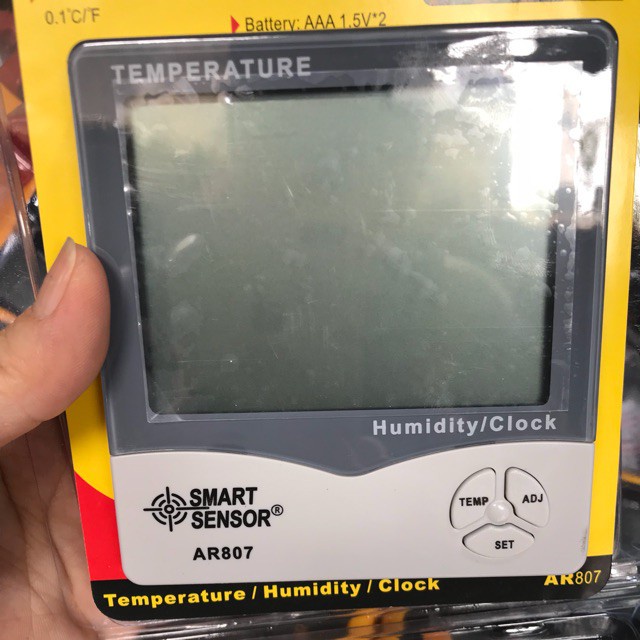 NHIỆT ẨM KẾ ĐIỆN TỬ SMARTSENSOR AR807