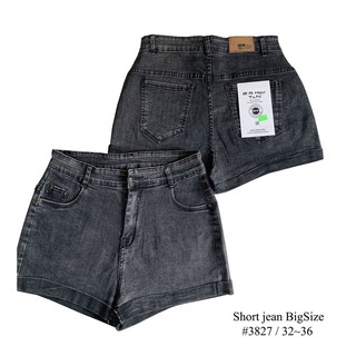 ⭐Quần short jean xám giãn Bigsize 32-36