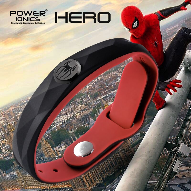 Vòng Đeo Tay Thể Thao 3000 ions Chống Nước Bằng Titan In Chữ Thời Trang