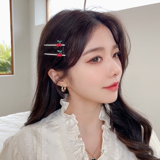 Kẹp Tóc Hình Quả cherry Đính Đá Dễ Thương
