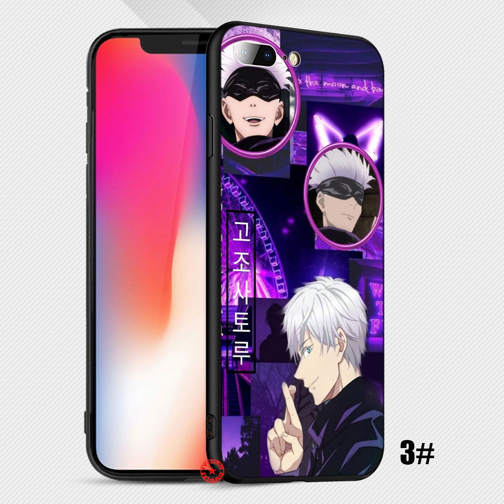 Ốp điện thoại silicon mềm cho iPhone 5 5S 6 6S 7 8 11 Pro Max Plus SE XR ON56 Jujutsu Kaisen