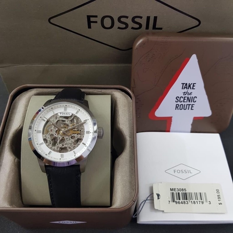 Đồng Hồ Nam Fossil ME3085 Automatic - Dây Da - size 40mm