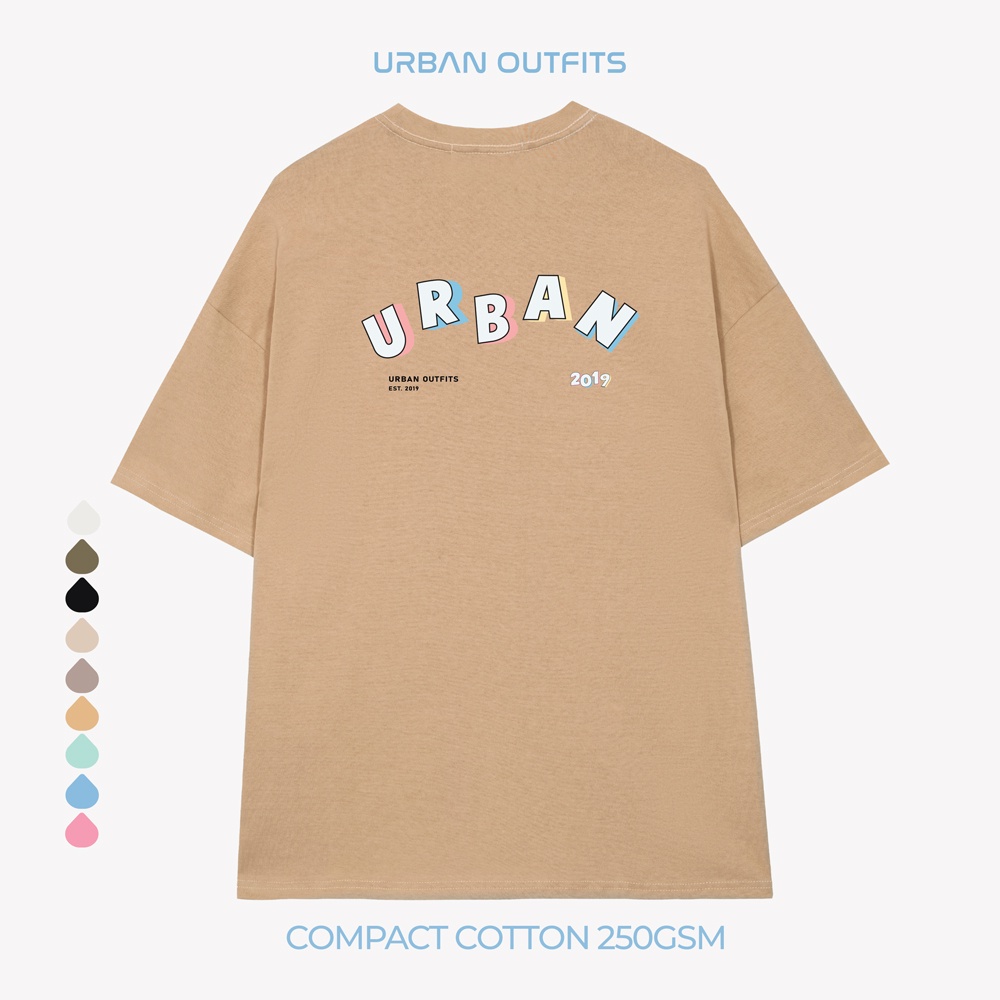 Áo Thun Tay Lỡ Form Rộng URBAN OUTFITS ATO119 Local Brand InURBAN LEGO ver 2.0 Vải 100% Compact Cotton 250GSM Dầy