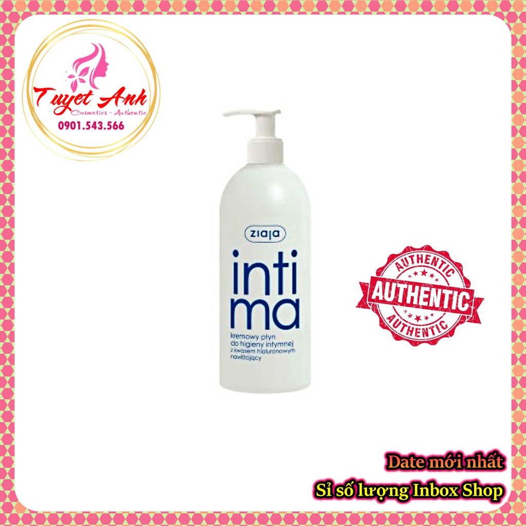 [CÓ SẴN] Intima Ziaja Balan size lớn 500ml - Bổ Sung Axit Hialur - Dung Dịch Vệ Sinh phụ nữ - CHÍNH HÃNG