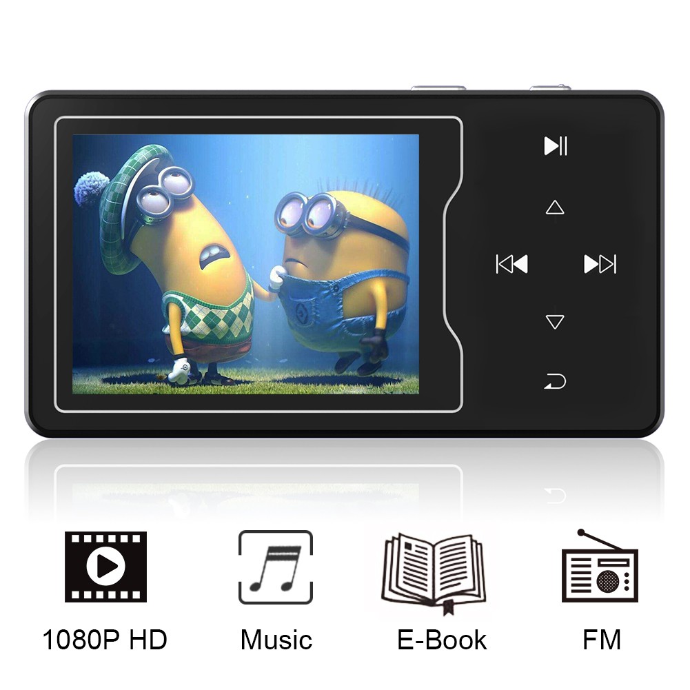 [Mã 273ELHA100K0 hoàn 7% đơn 500K] Máy nghe nhạc MP3, MP4 Màn Hình Cảm Ứng HD 2.4 inches Ruizu D08 Bộ Nhớ Trong 8GB