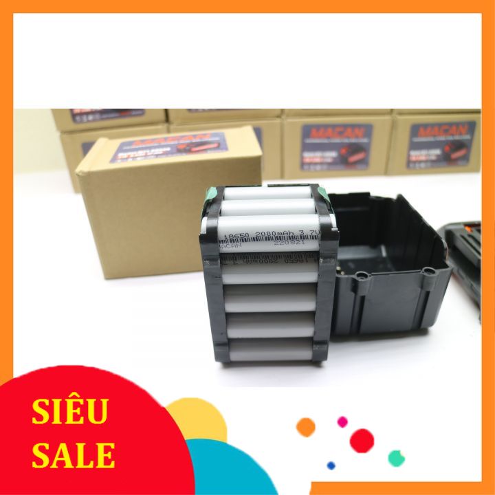Pin 15 cell macan 21v dung lượng cao 2000amh chân pin thông dụng