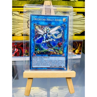 Lá bài thẻ bài Yugioh Trickstar Holly Angel – Ultra Rare - Tặng bọc bài nhựa bảo quản