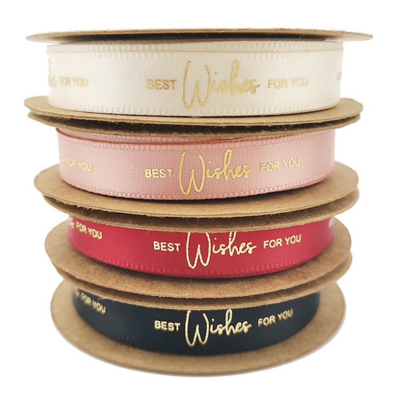 Cuộn Dây Ruy Băng 10 Yards 10Mm Dùng Trang Trí Thủ Công