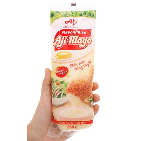 Sốt mayonnaise Ajinomoto Aji-mayo chua béo chai 130g/260g