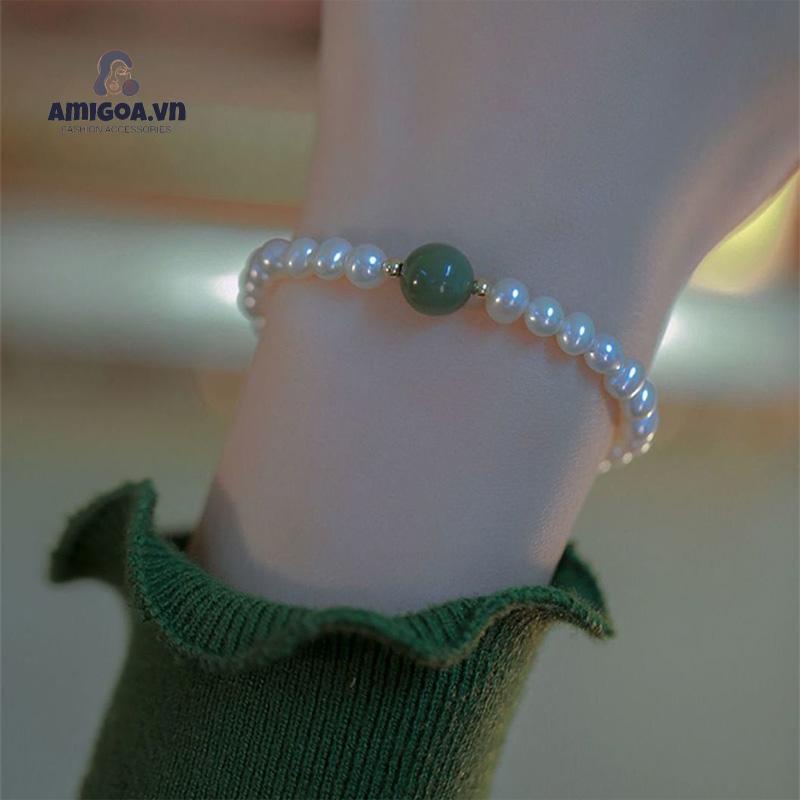 ✨✨Vòng Tay Đính Hạt Ngọc Trai Cao Cấp Dành Cho Nữ
