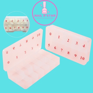 Hộp đựng móng giả size lớn - 11 ô đựng 1000 móng nail r’star