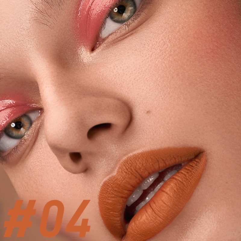 [Hàng mới về] Bút kẻ viền môi màu đỏ đậm mượt mà quyến rũ lâu trôi