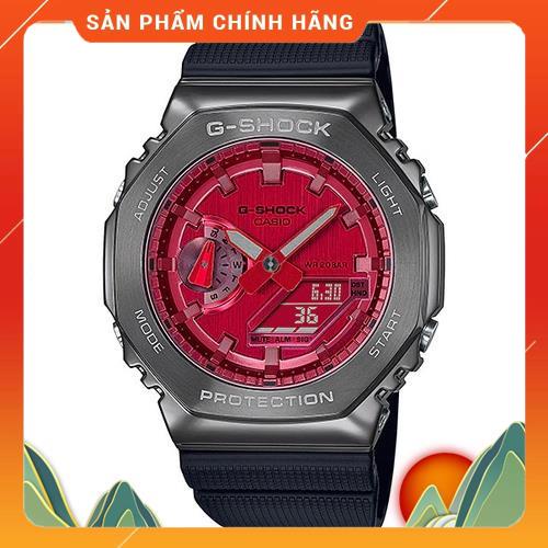 Đồng Hồ Casio Nam Dây Nhựa Chính Hãng GSHOCK GM-2100B-4ADR