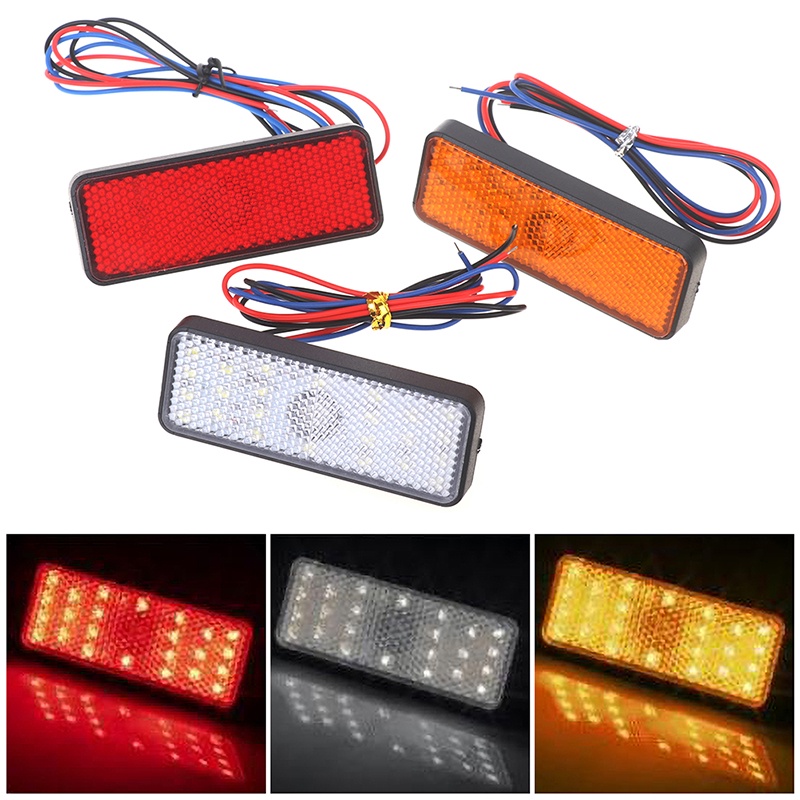 Đèn phanh 24 LED nhiều màu sắc tùy chọn dành cho xe mô tô xe hơi