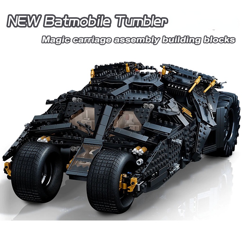 Lắp ráp mô hình DARK KNIGHT BATCAR 70169 / 83663 SIÊU XE BATMAN