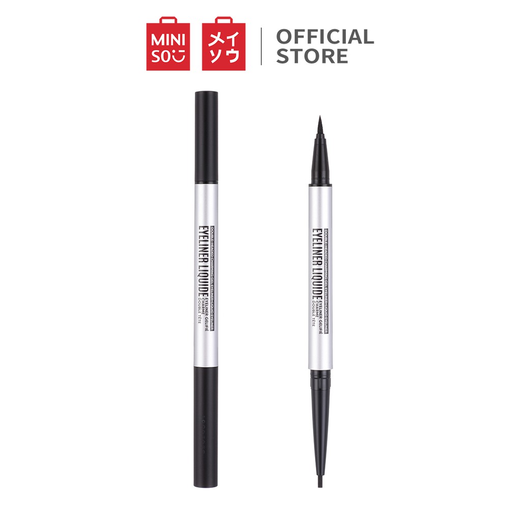 Bút kẻ mắt 2 đầu Charming Miniso