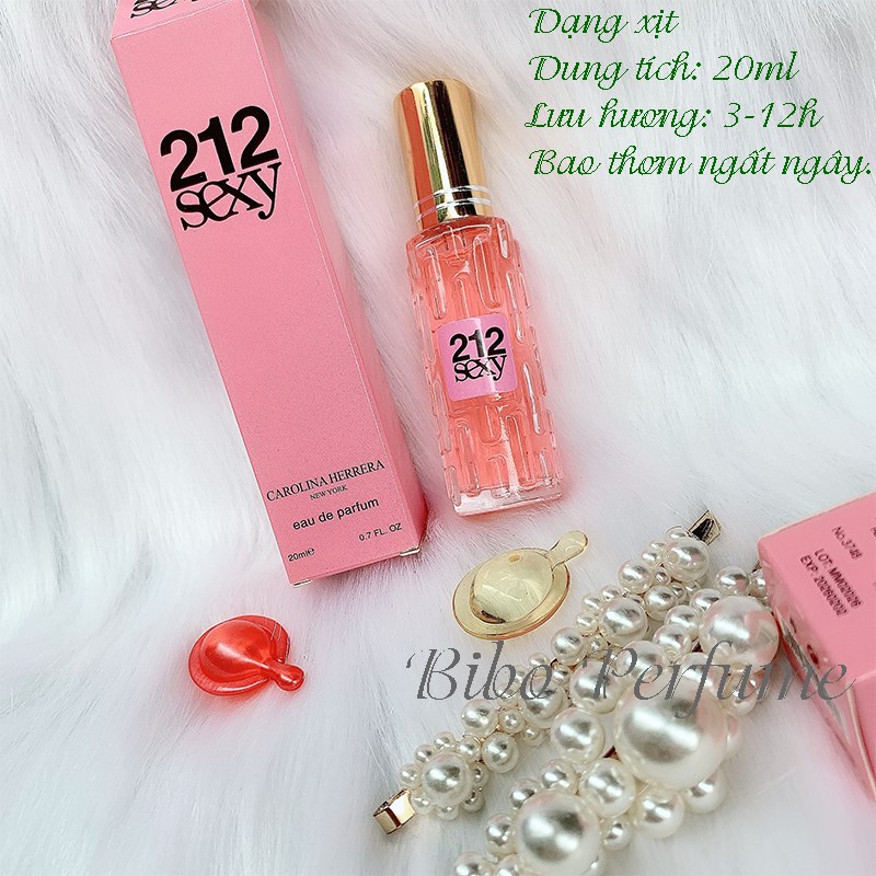 NƯỚC HOA NỮ MINI 212 SEXY WOMEN 20ML