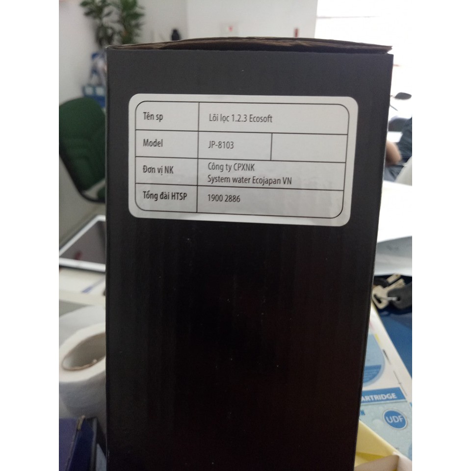 Bộ lõi lọc nhập khẩu NHẬT dành cho máy RO Ecosoft