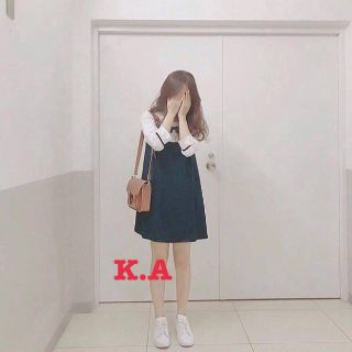 Váy phối sơ mi