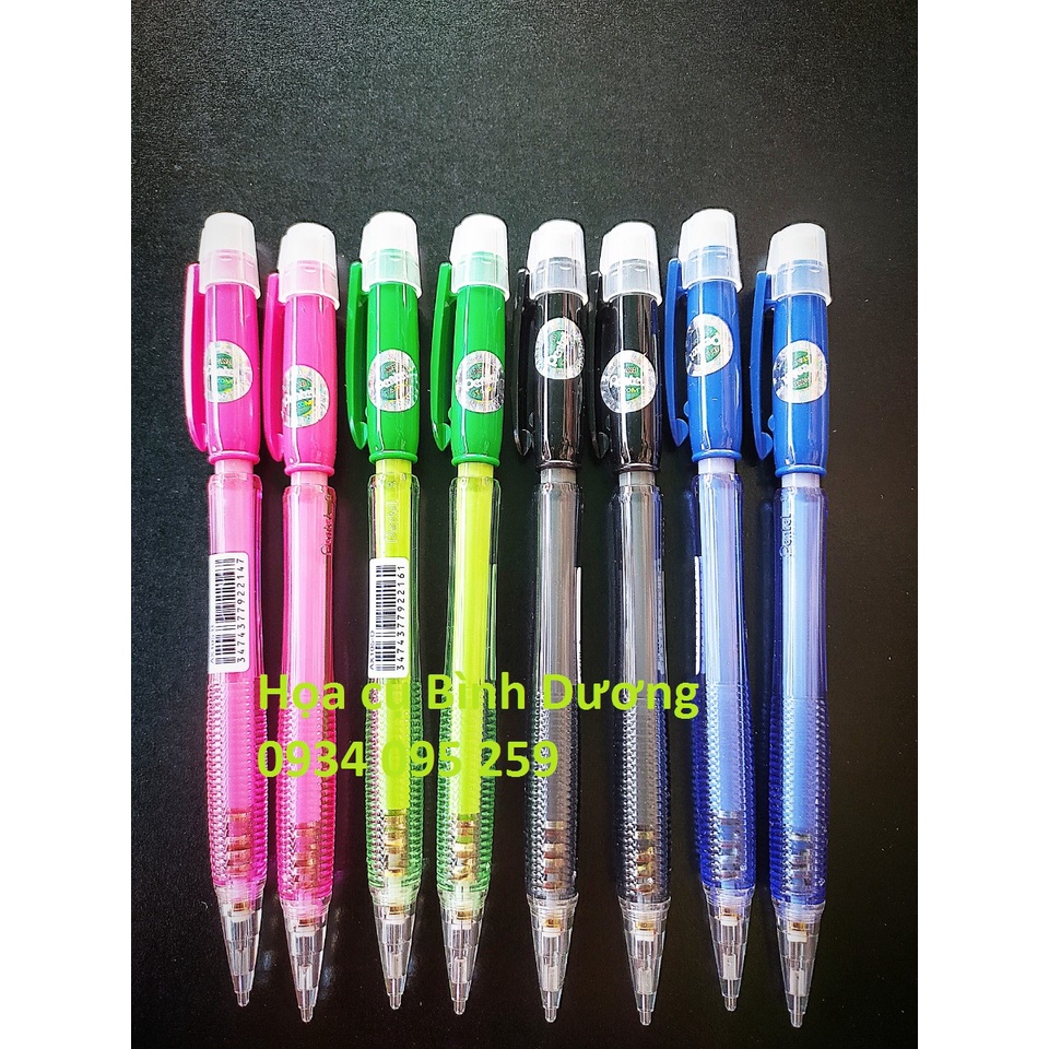 Bút chì kim bấm 0.5 Pentel Fiesta - AX105 (có tẩy) - Hàng Nhật