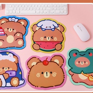Tấm Lót Chuột Máy Tính Chống Trượt Hoạt Hình Dễ Thương, Phong Cách Hàn Quốc, Chống Thấm Nước
