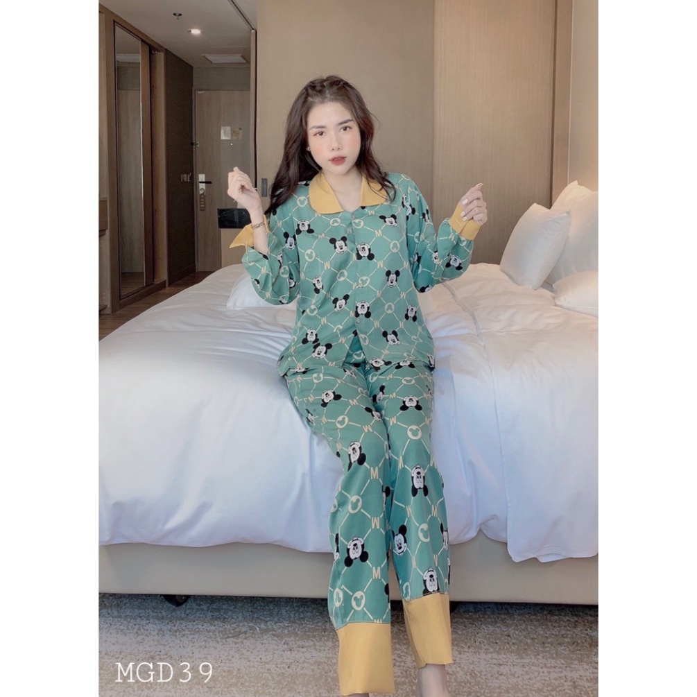 Đồ Bộ Nữ, Pijama Bò Sữa Siêu Mềm Mịn Mát Thời Trang Hàn Quốc Cao Cấp Kiểu Dáng Thanh Lịch Sang Trọng Pijama Quảng Châu | WebRaoVat - webraovat.net.vn