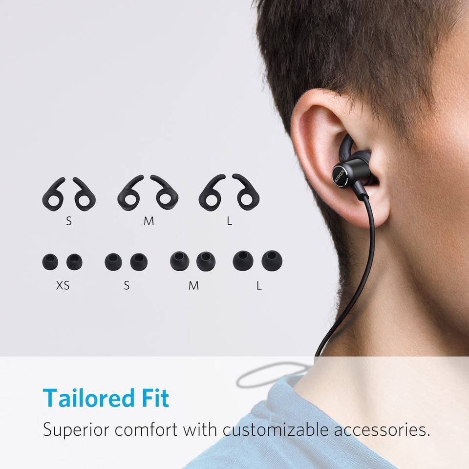 Tai nghe bluetooth thể thao anker soundbuds slim a3410