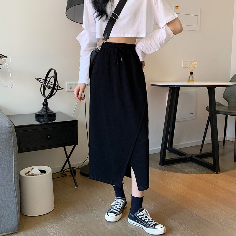 Chân Váy Dài Xẻ Tà Form Rộng Thời Trang Cho Nữ | BigBuy360 - bigbuy360.vn