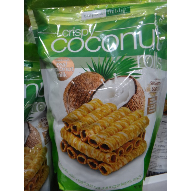 Bánh quế cuộn dừa Thái Lan 80g