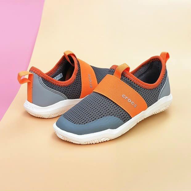 Giày Cross EASY trẻ em 2022, giày sục dễ đi, vải lưới thoáng khí chống hôi chân, siêu nhẹ chỉ 100g, ET24
